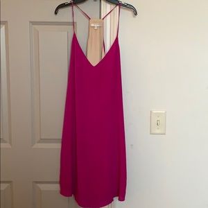 Lavender brown dress